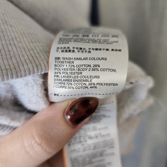 Superdry Worldwide Panel bicolor Sweatshirt Mens Size 2XL - Picture 4 of 4